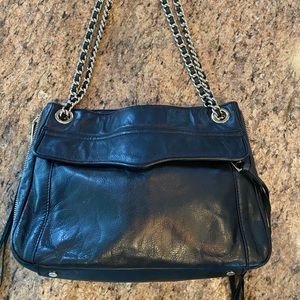 Rebecca Minkoff black leather purse